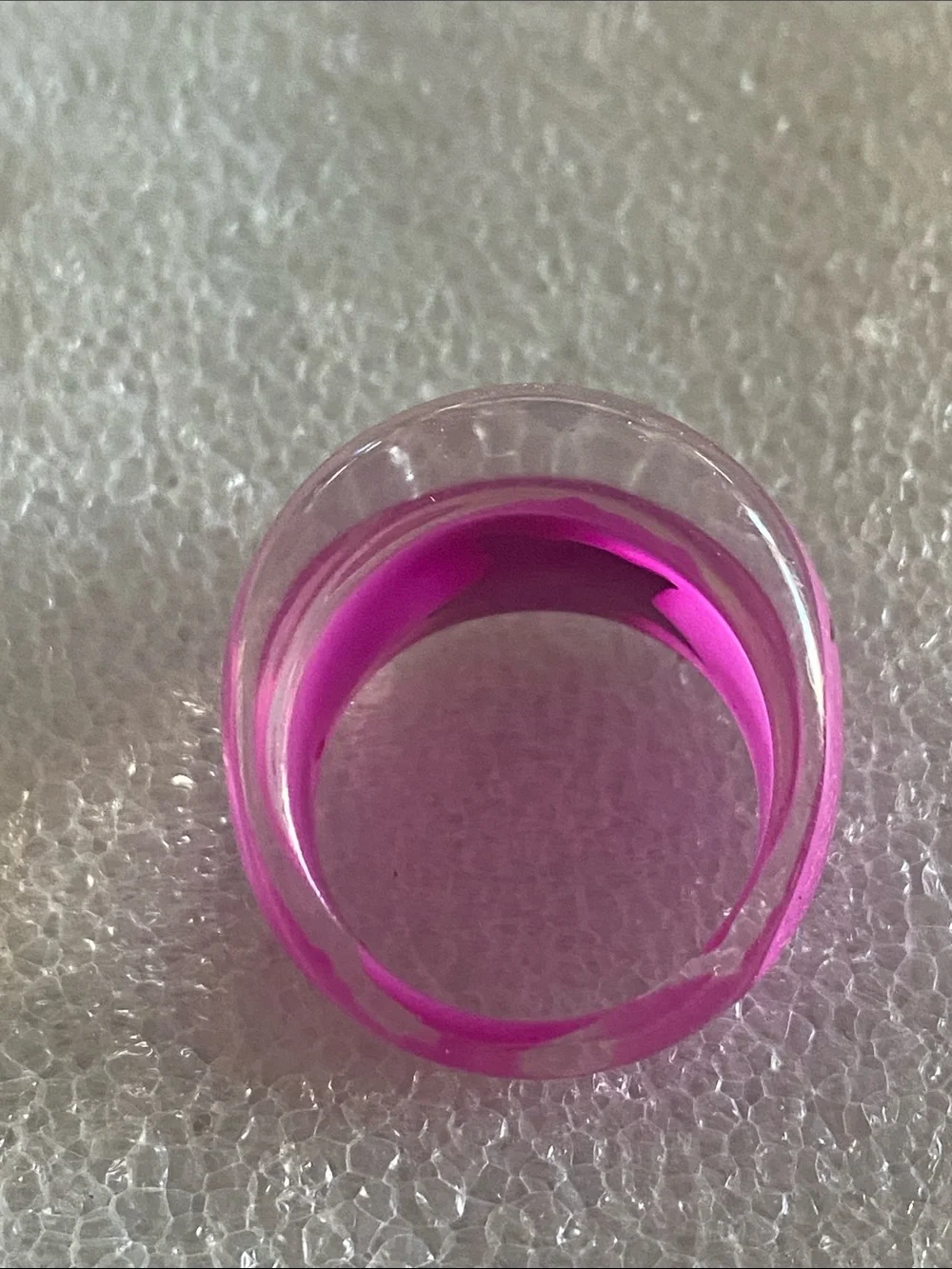 Kids Women’s Pink Star Graphic Ring - Brand Not Specified